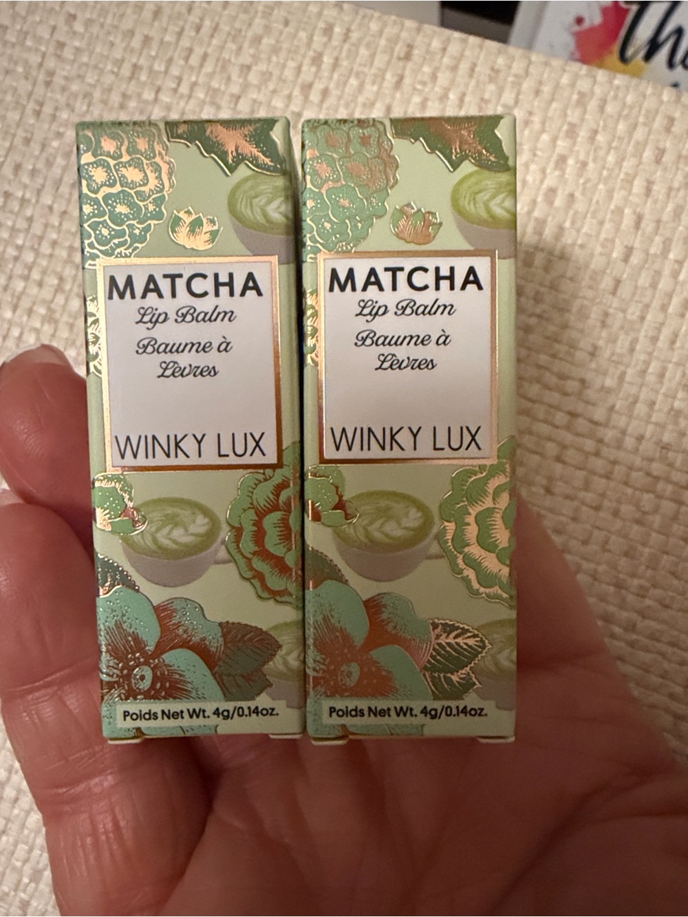 WINKY LUX Matcha Lip Balm
